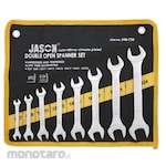 Jason Double Open Spanner Chrome Set