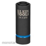 KLEIN TOOLS Impact Socket 2-in-1 6-Point