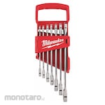 MILWAUKEE Ratcheting Combination Wrench Set (Kunci Ring Pas)