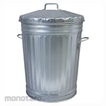 Non Brand Galvanised Steel Commercial Dust Bin & Lid