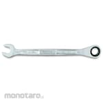 PROTO Full Polish Combination Reversible Ratcheting Wrench-Spline