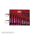 PROTO Ratcheting Combination Wrench Black Chrome Reversible Spline (Kunci Ring Pas)