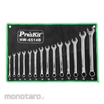 Pro'sKit Combination Wrench Metric (Kunci Ring Pas)