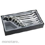 Pro-Auto 7-piece flex gear wrench set