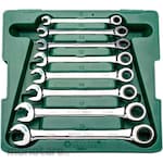 SATA Combination Ratchet Wrench Set of 8