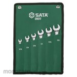 SATA Full Polish Combination Wrench Set