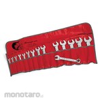 Snap-on Combination Wrench Flank Drive Short Inch (Kunci Ring Pas)