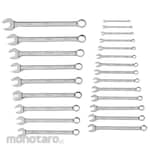 Snap-on Combination Wrench Flank Drive Standard Set (Kunci Ring Pas)