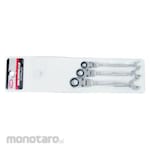 TONE Rachet Ring Wrench, Racheting Spanner Head, Flex Head