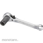 TOP Ratcheting Combination Wrench with Flare Spanner (Kunci Ring Pas)