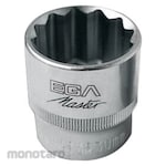 Egamaster Socket Wrench 1/2inch 12 Edges Metric