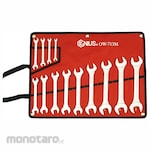 GENIUS Metric Open End Wrench Set - Matt Finish