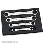 Snap-on SAE Standard 0° Offset Ratcheting Box Wrench