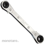 ASADA Ratcheting Double Box End Wrench 4 Size