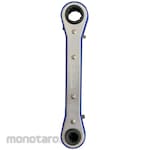 Arca Tools 4-Way Double Ring Ratchet Wrench (Kunci Ring Ratchet)
