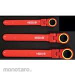 FISCO International Insulated swivel ratchet set (3 pieces)