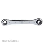 KLEIN TOOLS Ratcheting Double Box End Wrench (Kunci Ring Ratchet)