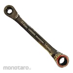 KRISBOW Box Ratchet Wrench 4in1 (Kunci Ring Ratchet)