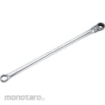 KYOTO TOOL (KTC) Ratcheting Double Box End Wrench Extra-Long Flexible Head (Kunci Ring Ratchet)
