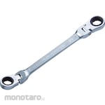 KYOTO TOOL (KTC) Ratcheting Double Box End Wrench Flexible Head (Kunci Ring Ratchet)