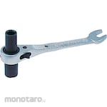 MCC Ratchet Wrench with Flare Spanner (Kunci Ratchet)