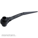 Pro-Auto Double-ended short ratchet with curved tip