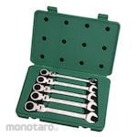 SATA Flex Head Ratcheting Wrench Set Metric