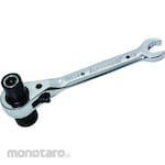 SUPER TOOL 5 Size Ratchet Wrench