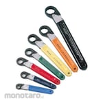SUPER TOOL Ratcheting Single Box End Wrench (Kunci Ring Ratchet)
