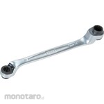 TONE Ratcheting Double Box End Wrench 75 Degree Deep Head