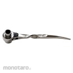 Top Kogyo Twist Fully Polished Reverse Seam Bent Short Ratchet