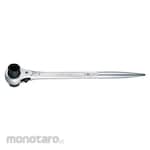 Toptul Double Socket Ratchet Wrench