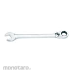 Toptul Reversible Ratchet Combination Wrench (Kunci Ring Pas Ratchet)