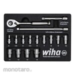 WIHA Ratchet Wrench Set 1/4inch