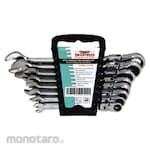 Wipro Ratcheting Combination Wrench Flexible Head (Kunci Ring Pas Ratchet)