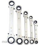 monotaro Plank Ratchet Wrench, 5pcs Assorted Set (Kunci Ring Ratchet)