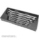 Asahi Tools Double Box End Wrench Revowave Offset Set (Kunci Ring)