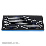 BluePoint Double Box End Wrench 45 Degree Foam Set (Kunci Ring)