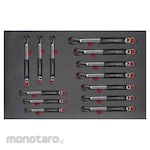 Egamaster Tray Set of Double Offset Ring Wrenches