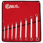 GENIUS Double Box End Wrench Offset Metric Mirror Finish Set (Kunci Ring)