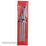 Pro-Auto 3 piece super long flex box gear wrench set