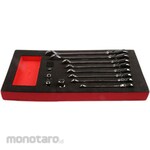 RS PRO 12-piece spanner set, 160 mm (B06-10), 175 mm (B06-11), 175 mm (B06-12), 185 mm (B06-13), 195 mm (B06-14), 21.2 mm