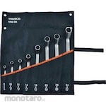 TRUSCO Double Box End Wrench 45 Degree Set (Kunci Ring)