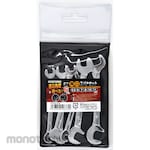 Topman [Tools and Hardware] 6-Piece Mini Double-Ended Spanner Set