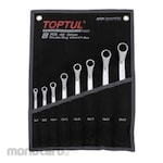 Toptul Double Box End Wrench Offset Pouch Bag (Kunci Ring)