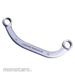 Wipro Double Box End Wrench Satin CRV C Shaped (Kunci Ring)