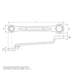 Yato Double Ring Spanner