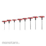 Yato T-Handle Hex Key Set with Ball