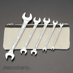 ESCO 6-19mm Both Ends Opened Wrench Set, 5 Pieces