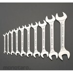 ESCO 6-22mm Both Ends Opened Wrench Set, 8 Pieces